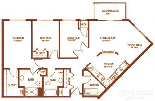 Lakewood Place floor plan