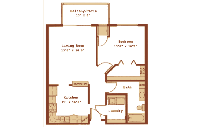 Lakewood Place floor plan