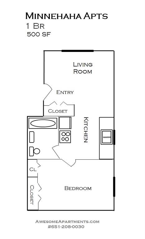 Minnehaha Apartments floorplan