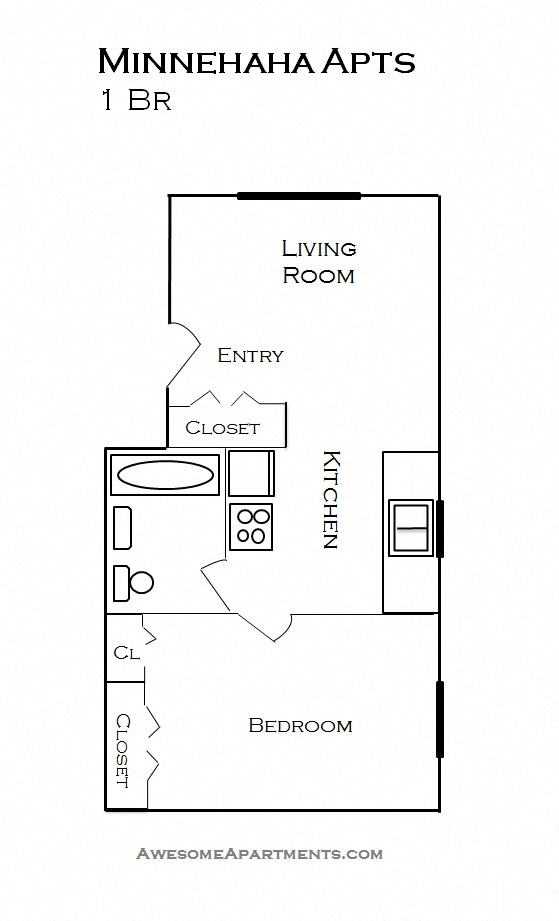Minnehaha Apartments floorplan