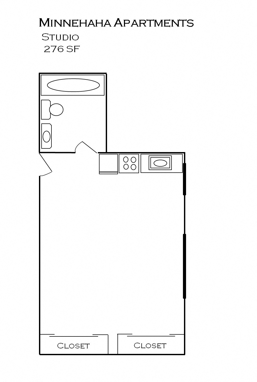 Minnehaha Apartments floorplan