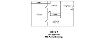 Parkside Apartments floorplan