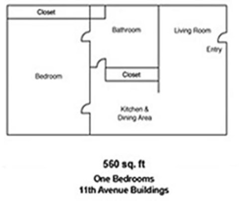 Parkside Apartments floorplan
