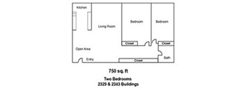 Parkside Apartments floorplan