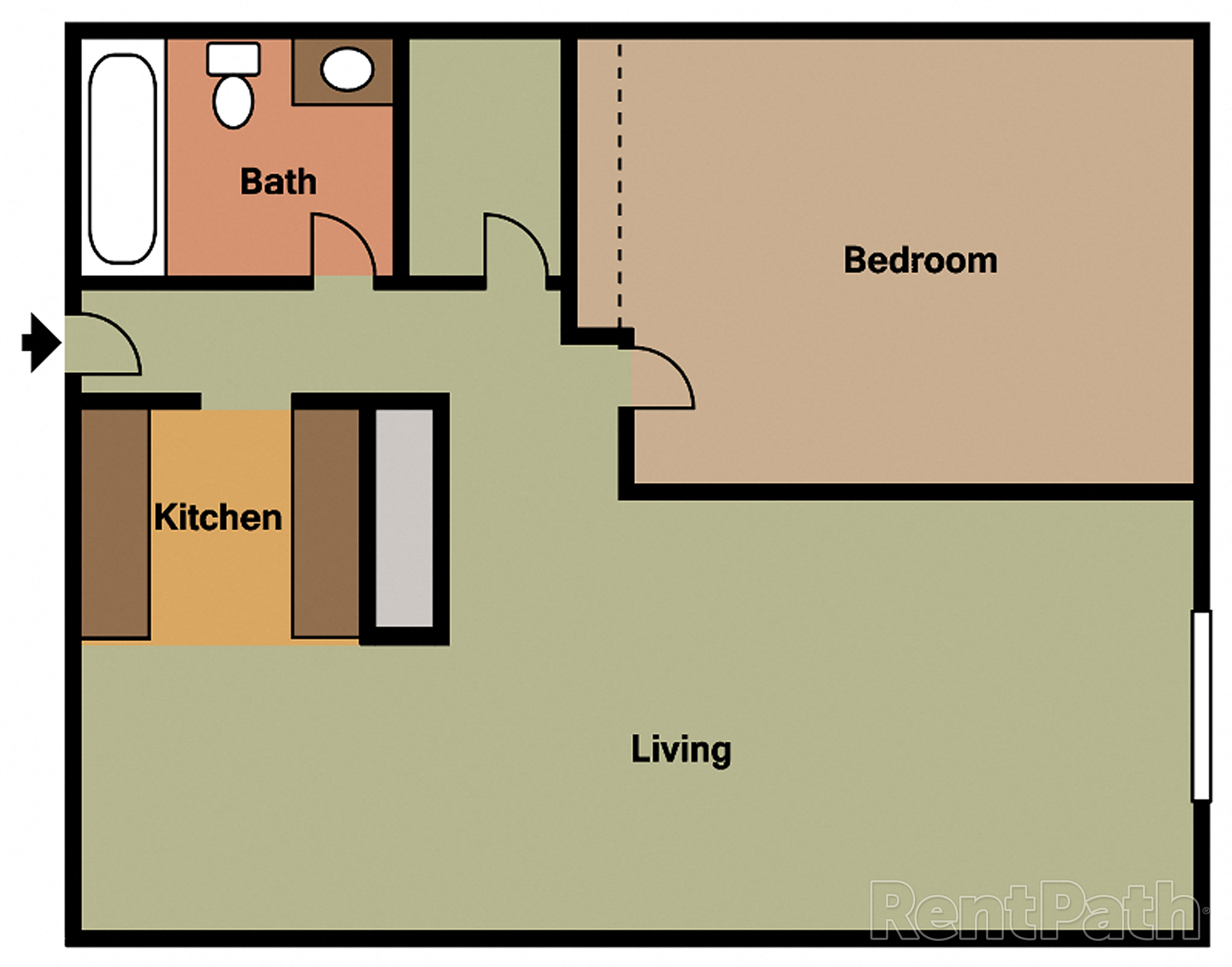 Silver Bell Apartments floorplan