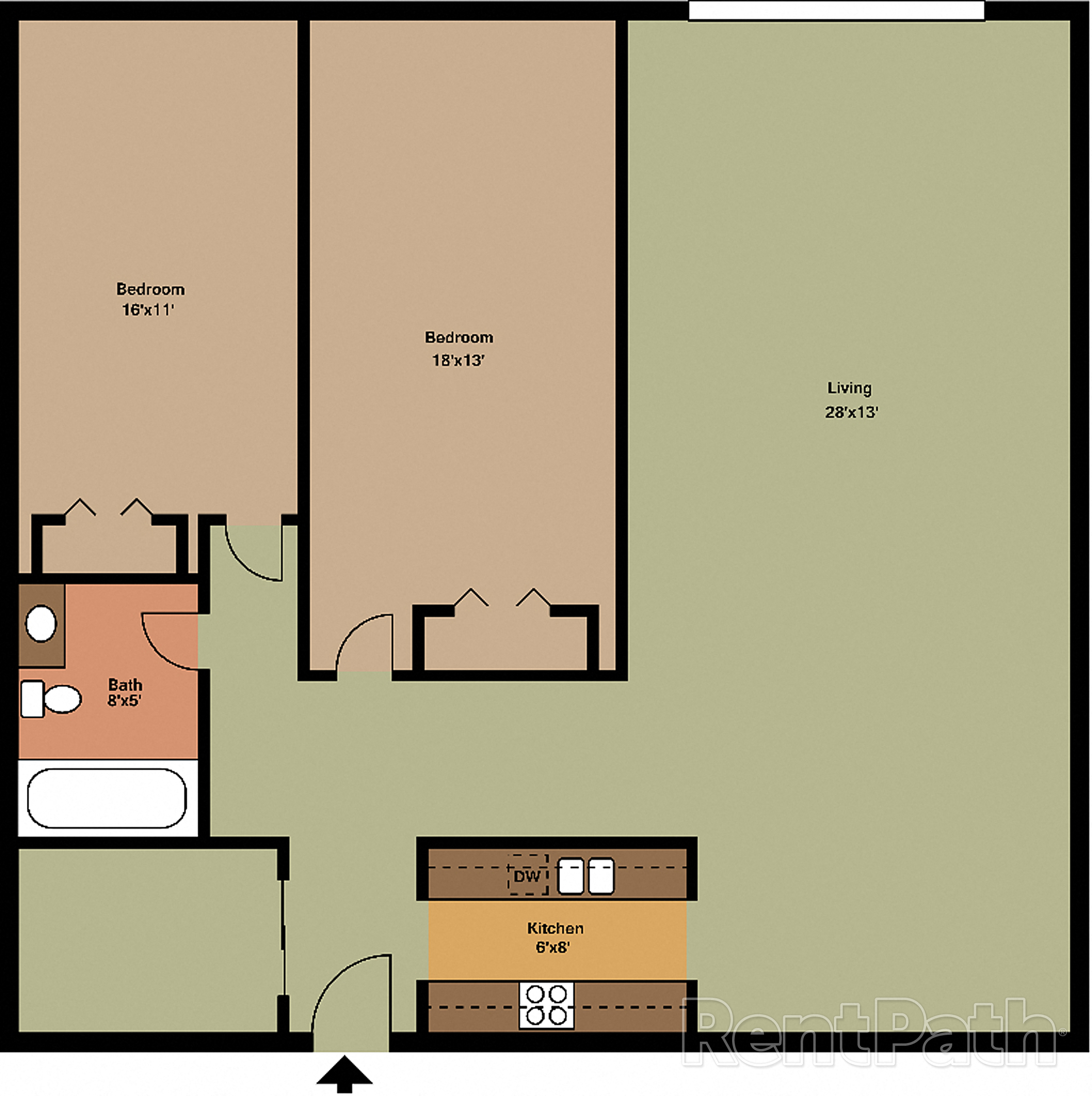 Silver Bell Apartments floorplan