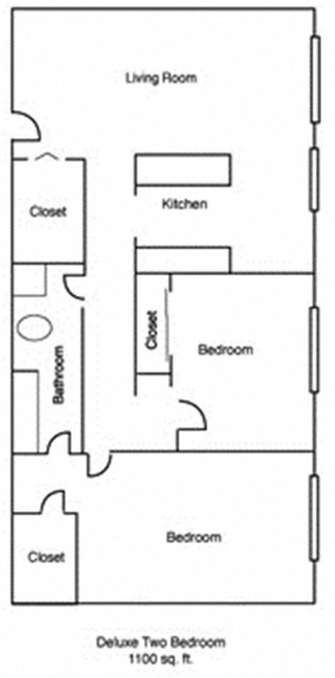 Van Dyke Apartments floorplan