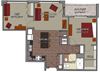 1 Bed 1 Bath Den Style C1