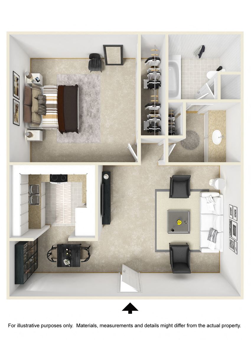One Bedroom One Bath