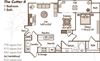 Interiors 1 Bedroom apartment with Attached Garage and Updated Kitchen featuring Breakfast Bar and Pantry, Open-Concept Living and Dining, Washer/Dryer, Queen Size Bedroom, Walk in Closet, Patio or Balcony and Optional Fireplace in Select Homes