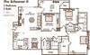 Interiors 3 Bedroom Apartment with Updated Kitchen featuring Breakfast Bar, Open-Concept Living and Dining, Washer/Dryer, Built in Desk, 3 King and Queen Size Bedrooms, Walk in Closets, 2 Spa Baths, Patio or Balcony and Optional Fireplace in Select Homes