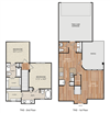 E2 Floor Plan E2 Floor Plan at Berkshire Medical District, Dallas, TX, 75219