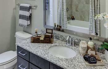 Double-Vanities at Berkshire Amber, Dallas, Texas