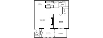 The Filmore Floor Plan at The Berkshires at Vinings, Smyrna, GA, 30080