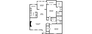 The Englewood Floor Plan at The Berkshires at Vinings, Smyrna