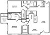 D6 Floor Plan D6 Floor Plan at The Plaza Museum District, Texas