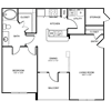 A5 Floor Plan A5 Floor Plan at Stoneleigh on Spring Creek, Garland, TX, 75044