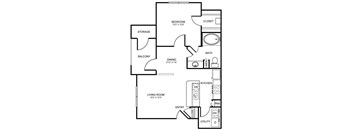 A3 Floor Plan at Stoneleigh on Spring Creek, Garland, 75044