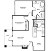 B2 Floor Plan B2 Floor Plan at Stoneleigh on Spring Creek, Garland, TX, 75044