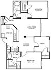 D2 Floor Plan D2 Floor Plan at Stoneleigh on Spring Creek, Garland, TX, 75044