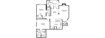 D6 Floor Plan at Stoneleigh on Spring Creek, Garland