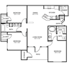 H1 Floor Plan H1 Floor Plan at Stoneleigh on Spring Creek, Garland, 75044