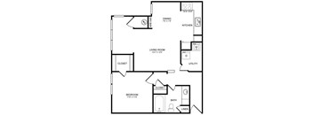 A2S Floor Plan at Highlands Hill Country, Austin