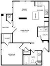 A3 Floor Plan A3 Floor Plan at Highlands Hill Country, Texas