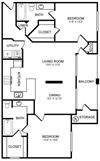 D2 Floor Plan D2 Floor Plan at Highlands Hill Country, Austin, Texas