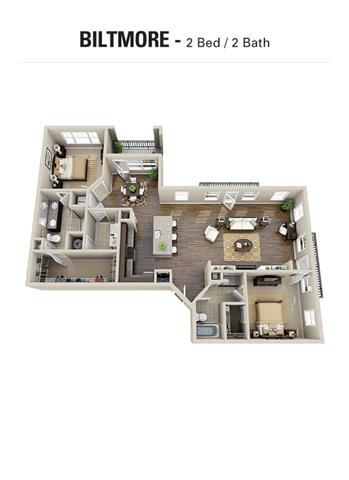 Biltmore Floor Plan Biltmore Floor Plan at Berkshire Cameron Village, North Carolina, 27605