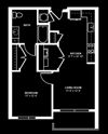A4 ADA accessible Floor Plan A4 ADA accessible Floor Plan at Berkshire Terminus, Atlanta, 30305