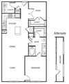 A5 Floor Plan A5 Floor Plan at The Core, Texas, 77007