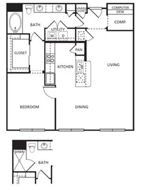 The Core Apartments 3990 Washington Ave Houston Tx Rentcafe
