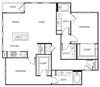 D1 Floor Plan D1 Floor Plan at The Core, Houston