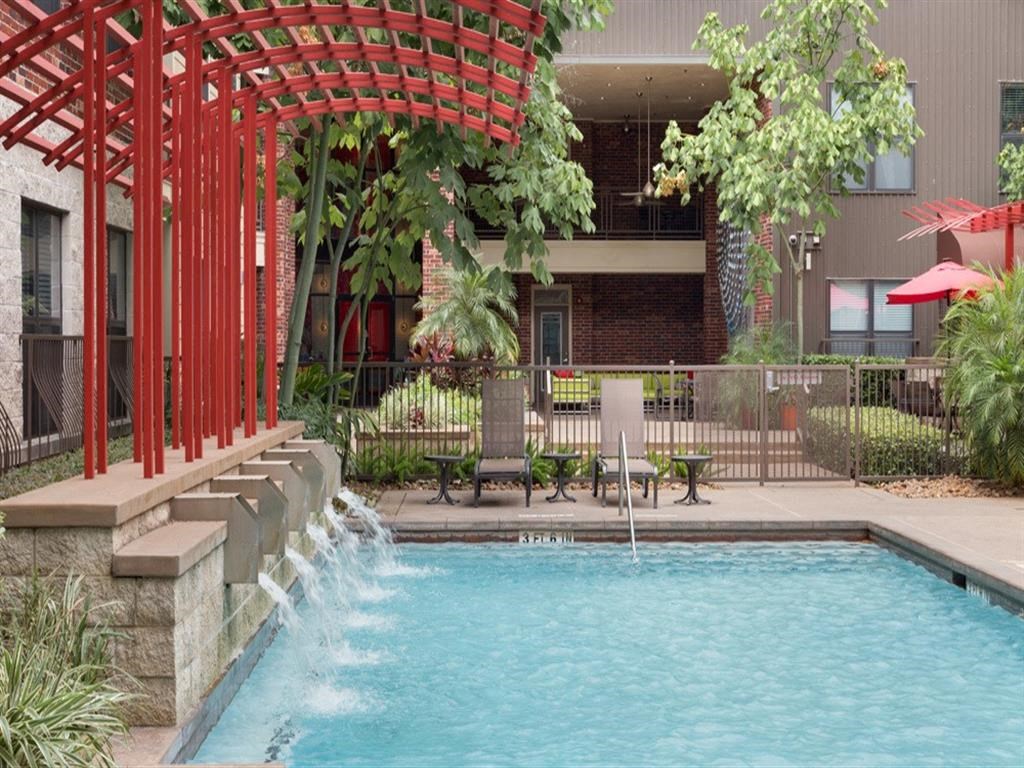 Swimming Pool With Relaxing Sundecks at The Core, Texas