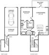 A5 Floor Plan A5 Floor Plan at The Pradera, Richardson