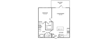 A4 Floor Plan at The Pradera, Texas