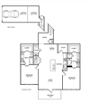 E4 Floor Plan E4 Floor Plan at The Pradera, Richardson, 75080