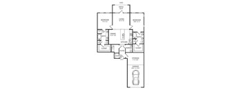 E1 Floor Plan at The Pradera, Texas, 75080
