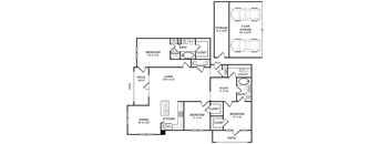 I2 Floor Plan at The Pradera, Texas