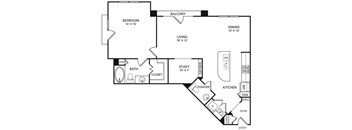 A1.5a Floor Plan at The Pradera, Texas, 75080
