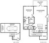 A7 Floor Plan A7 Floor Plan at The Pradera, Richardson, TX