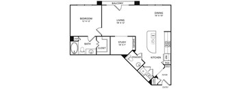 A1.5 Floor Plan at The Pradera, Texas