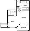 Studio B Floor Plan Studio B Floor Plan at Fountains at Lee Vista, Florida, 32822