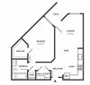 A14 Floor Plan A14 Floor Plan at Aire, San Jose, 95134