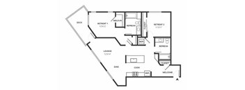 D17 Floor Plan at Aire, San Jose, 95134