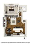 1 Bed 1 Bath