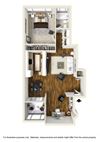 2 Bed 1 Bath