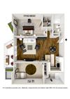 2 Bed 2 Bath Plan C2
