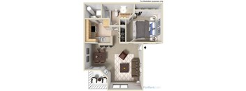 Tuscany Floor Plan at Bermuda Terrace, Nevada